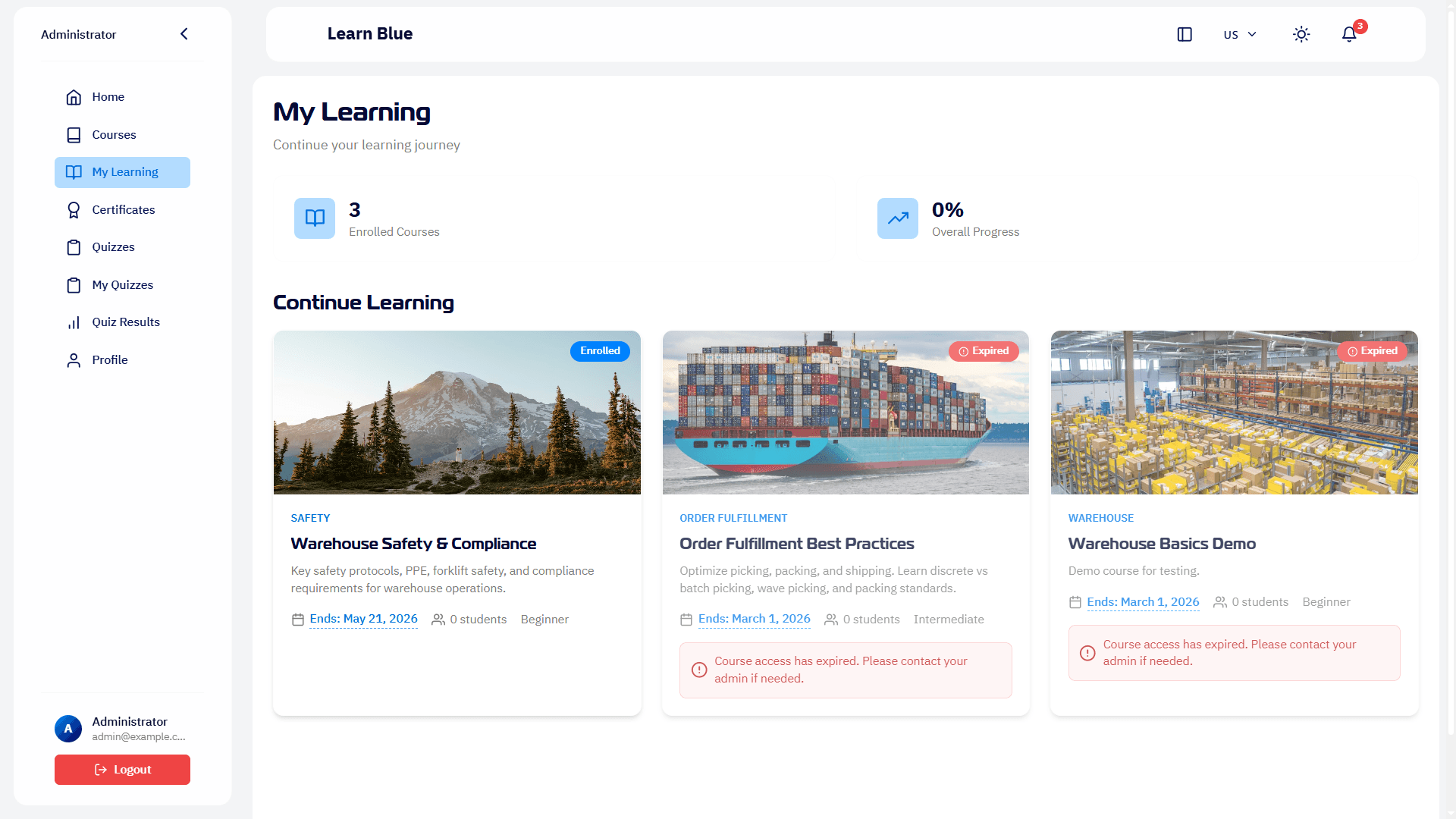 My Learning