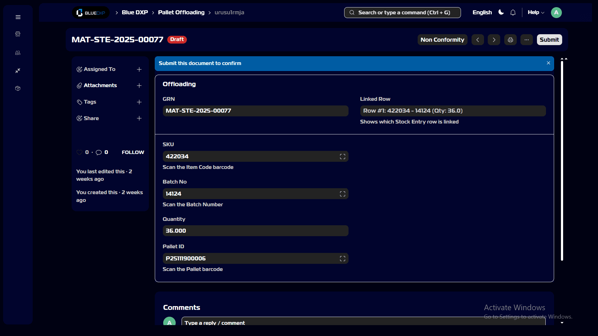 Discover Portal Dashboard Dark Mode